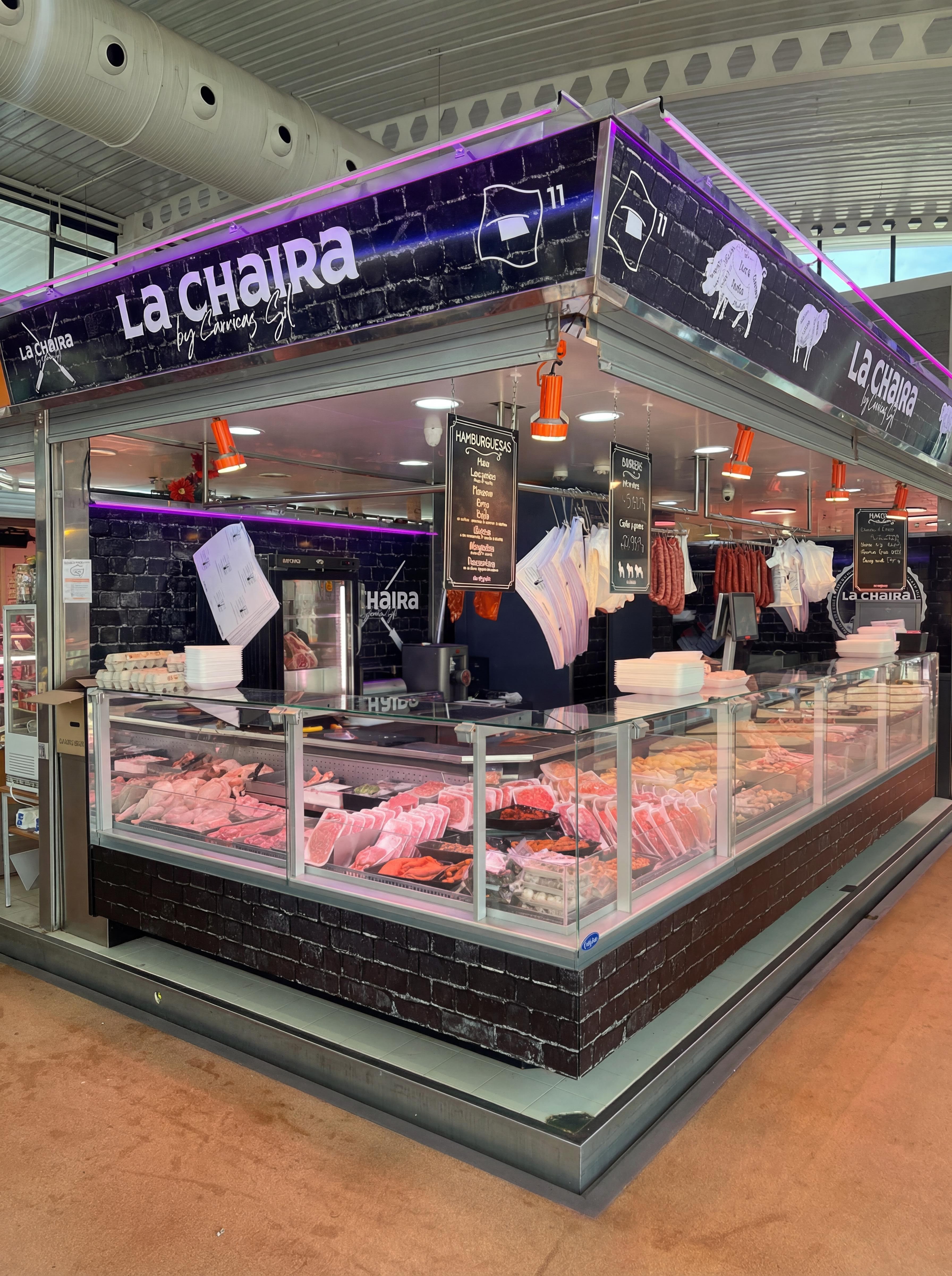 Mostrador La Chaira · Cárnicas Gil